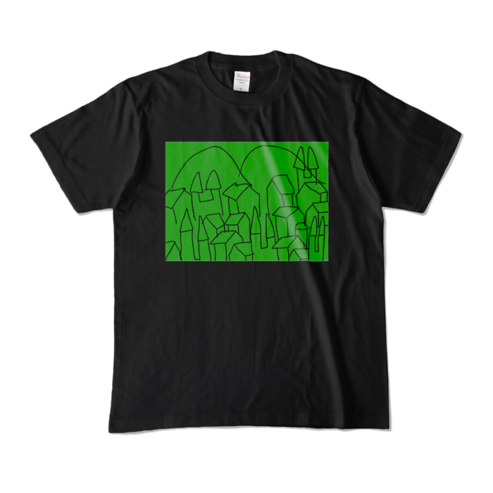 カラーTシャツ - M - ブラック (濃色)