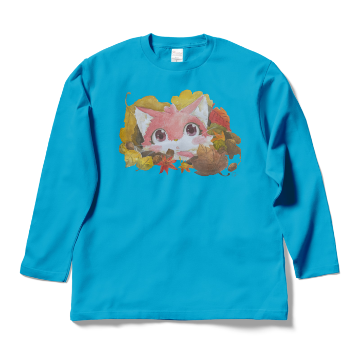 ロングスリーブTシャツ - L - ターコイズ