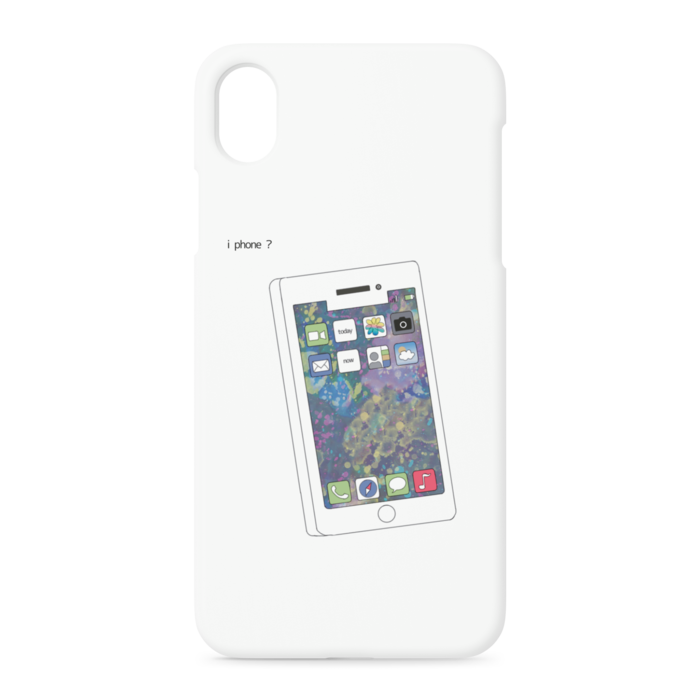 iPhoneケース - iPhone XR - 正面印刷のみ