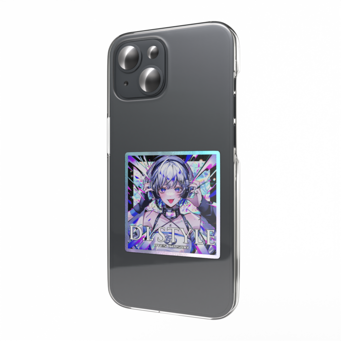 オーロラスマホステッカー - 縦