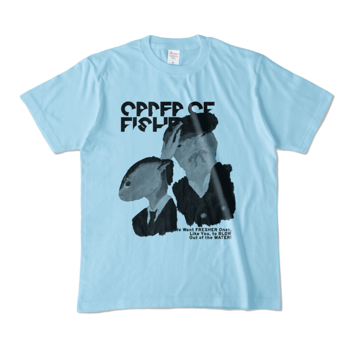 カラーTシャツ - M - ライトブルー (淡色)