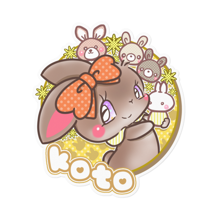 ステッカー - 160 x 160 (mm)