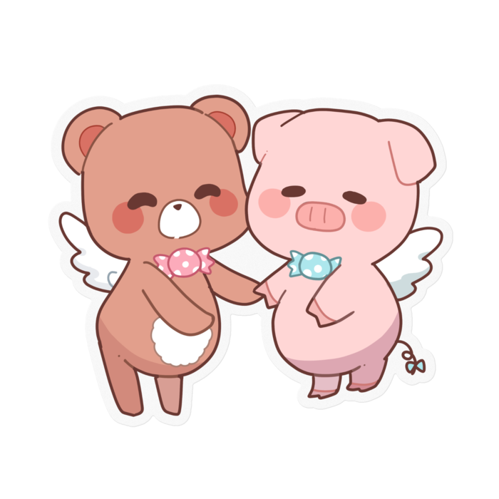 ステッカー - 100 x 100 (mm)