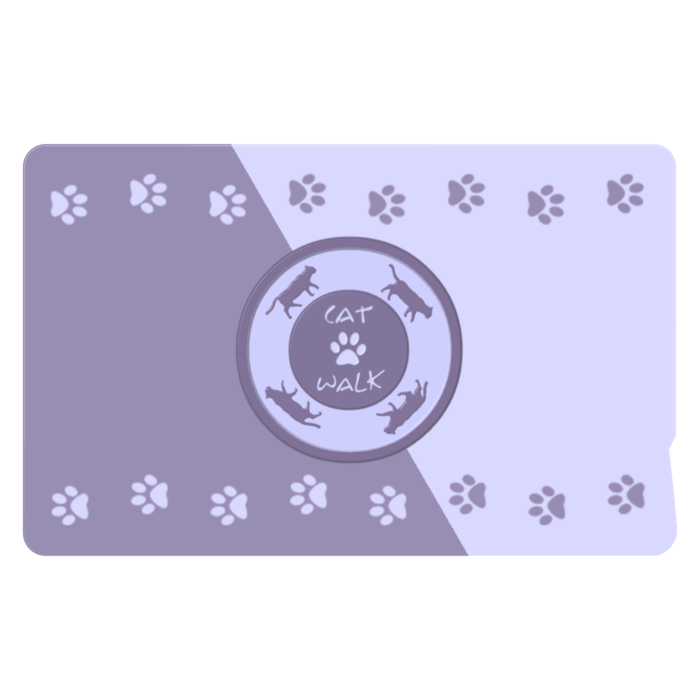 lavender　ICカードステッカー - 約85.7x53.9(mm)(1)