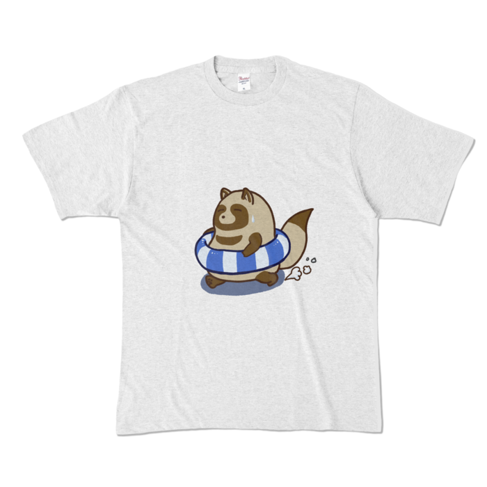 カラーTシャツ - XL - アッシュ (淡色)
