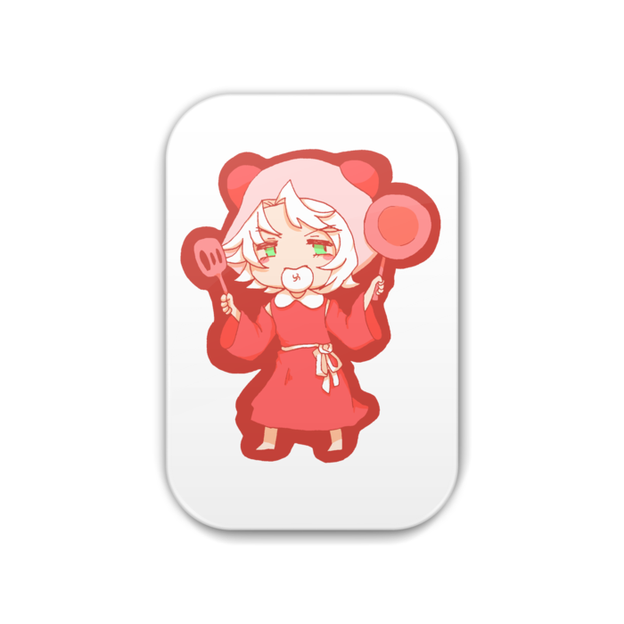 缶バッジ - 角丸 51x76mm