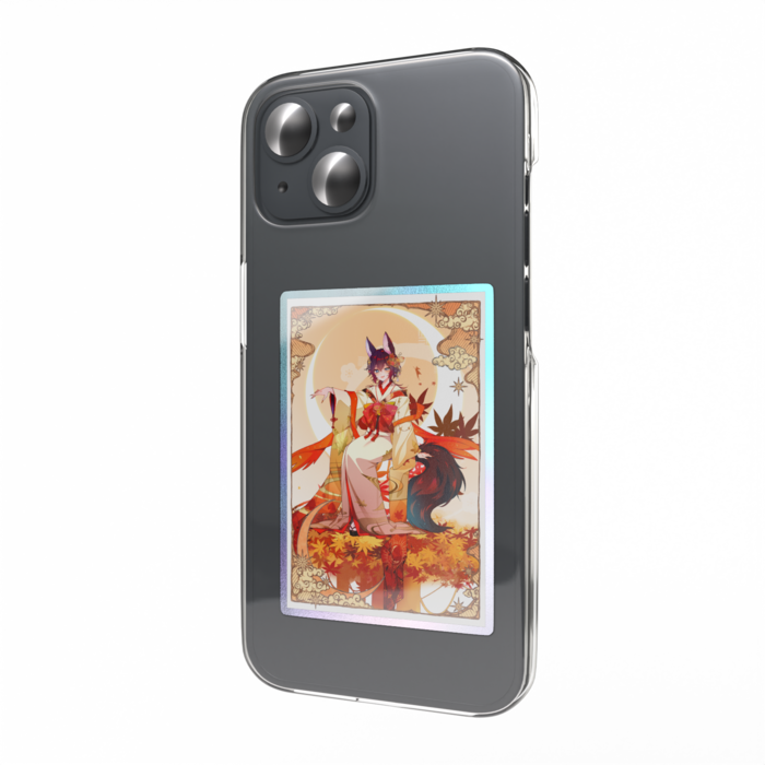 オーロラスマホステッカー - 縦