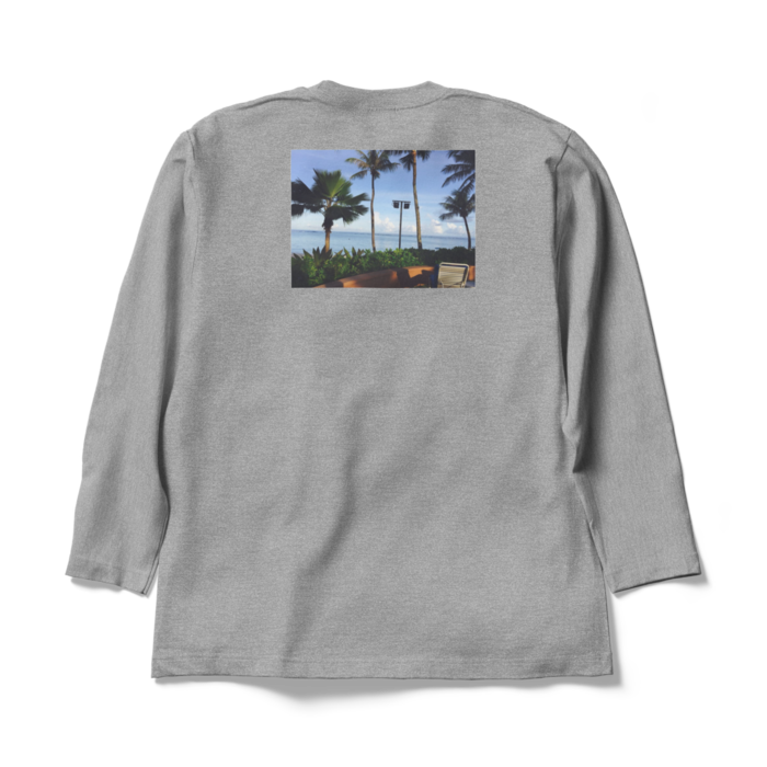 ロングスリーブTシャツ - XL - 杢グレー