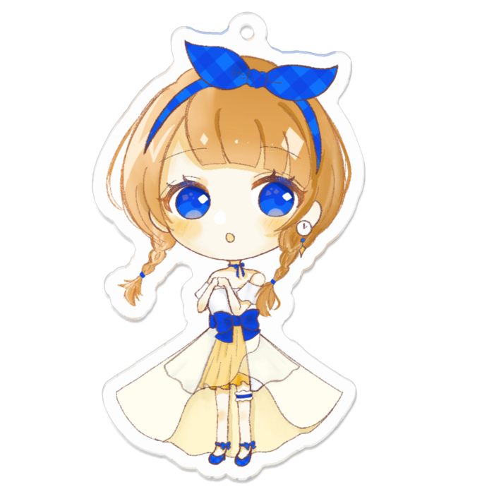 アクリルキーホルダー - 70 x 70 (mm)