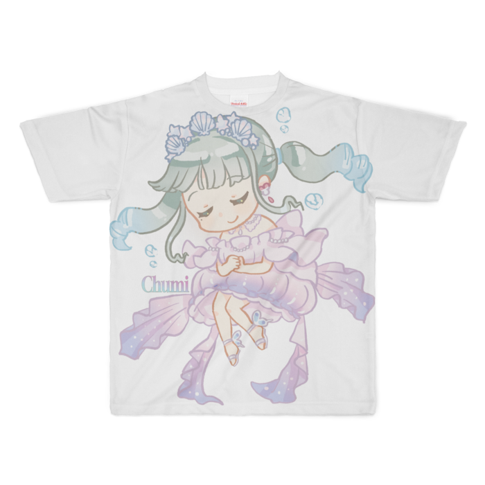 フルグラフィックTシャツ - XL - 正面印刷のみ