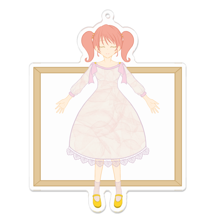 アクリルキーホルダー - 100 x 100 (mm)