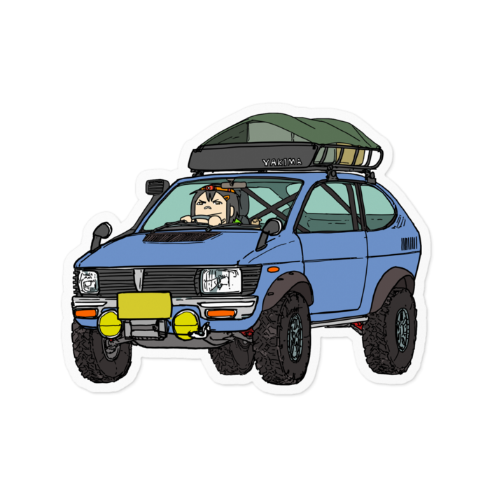 ステッカー - 100 x 100 (mm)