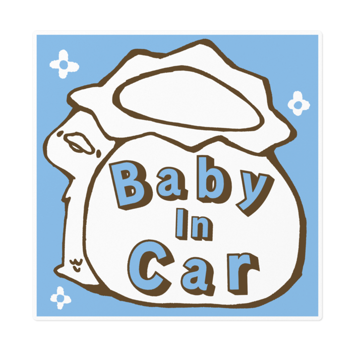 ステッカー - 160 x 160 (mm)