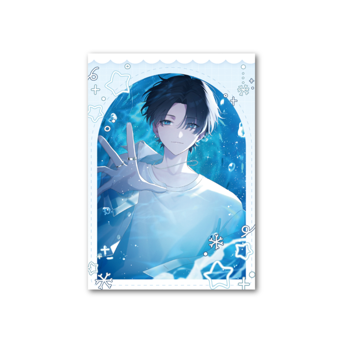 フォト風カード - 縦 - 片面