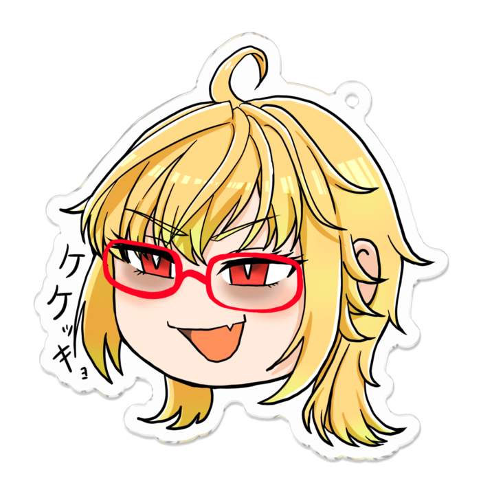 アクリルキーホルダー - 70 x 70 (mm)