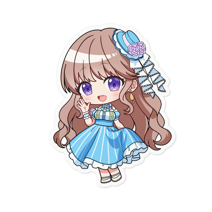 ステッカー - 100 x 100 (mm)