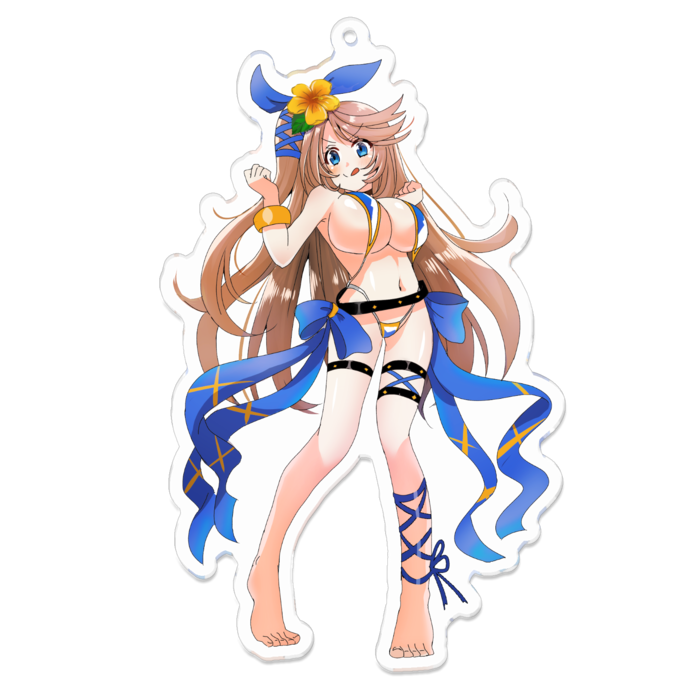 アクリルキーホルダー - 100 x 100 (mm)