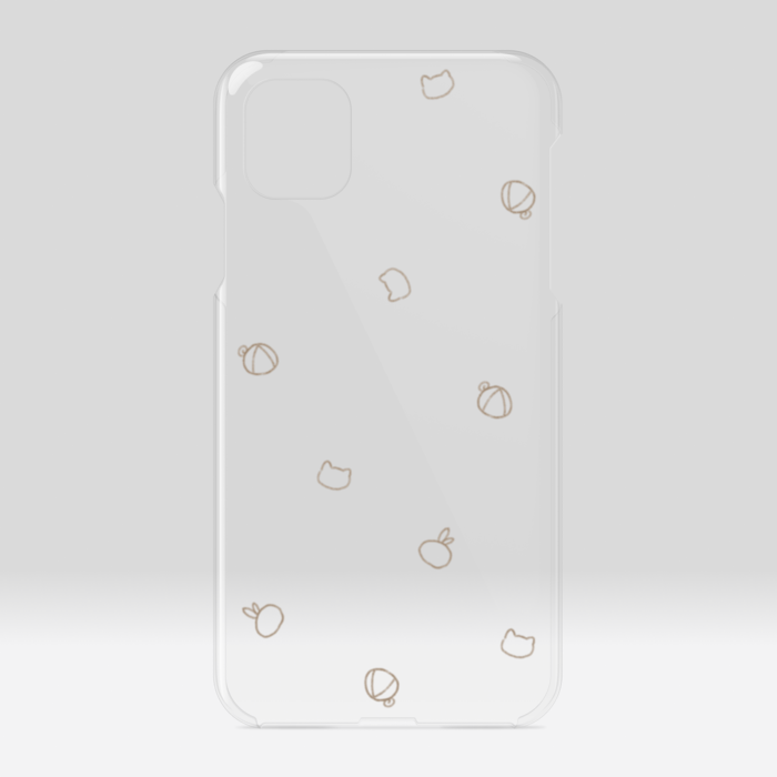 クリアiPhoneケース - iPhone11