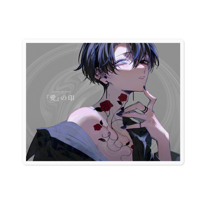 ステッカー - 100 x 100 (mm)