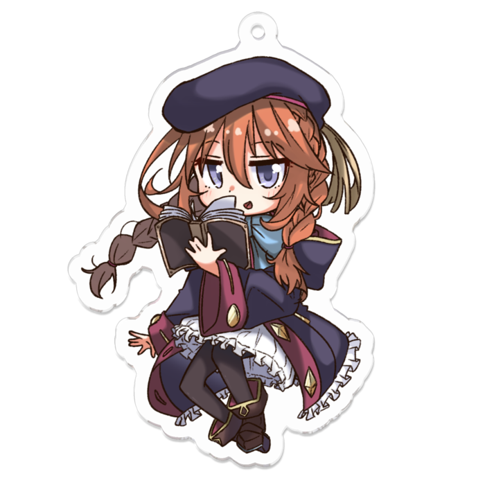 【福袋セール】 プリコネR BOOTH - uthart - ユニちゃん先輩アクリルキーホルダー パソコン用キーボード