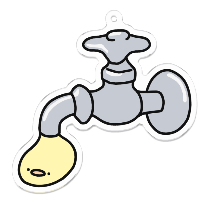 アクリルキーホルダー - 70 x 70 (mm)