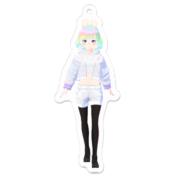 アクリルキーホルダー - 70 x 70 (mm)