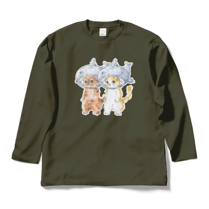 ロングスリーブTシャツ - L - アーミーグリーン