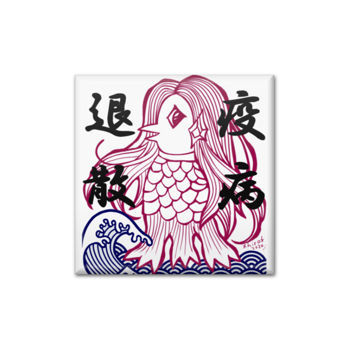 缶バッジ - 四角形40mm