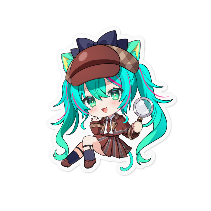 探偵 背景無白 - 100 x 100 (mm)(6)