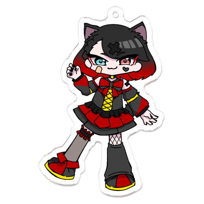 アクリルキーホルダー - 70 x 70 (mm)