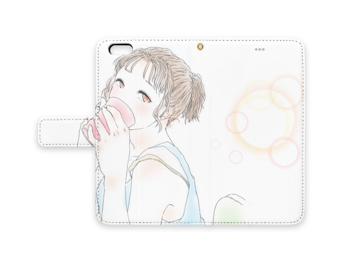 手帳型iPhoneケース - iPhone 6 Plus / 6s Plus - ストラップ穴 あり