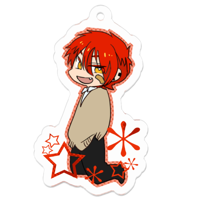 アクリルキーホルダー - 50 x 50 (mm)