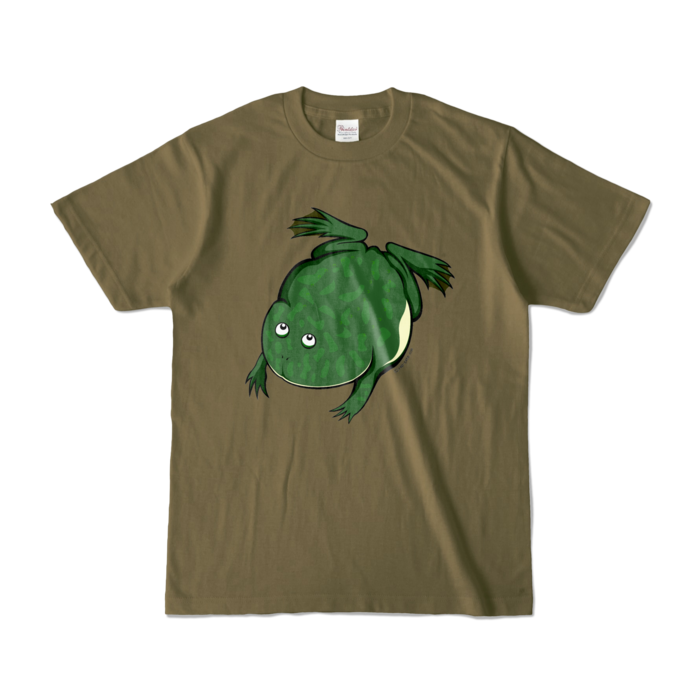 カラーTシャツ - S - オリーブ (濃色)