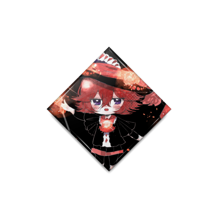 缶バッジ - ひし形40mm