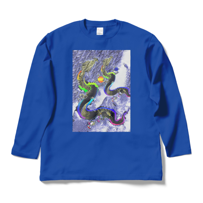 ロングスリーブTシャツ - L - ロイヤルブルー