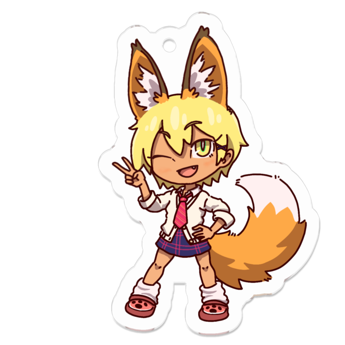 アクリルキーホルダー - 50 x 50 (mm)