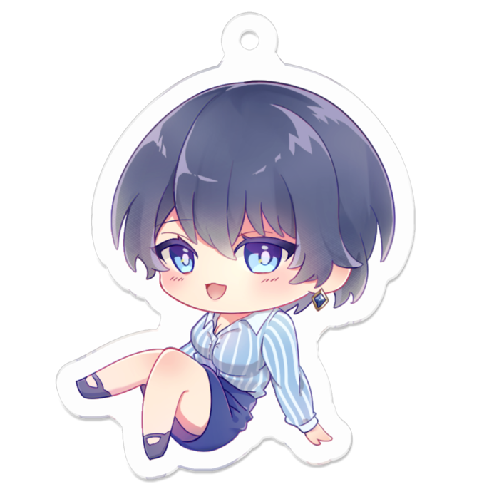 アクリルキーホルダー - 50 x 50 (mm)