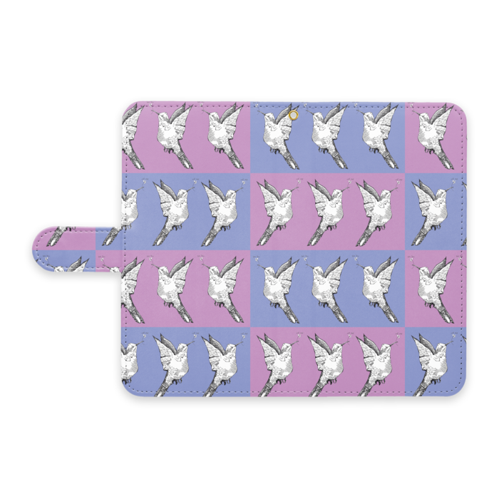 手帳型Androidケース - L - ストラップ穴 あり