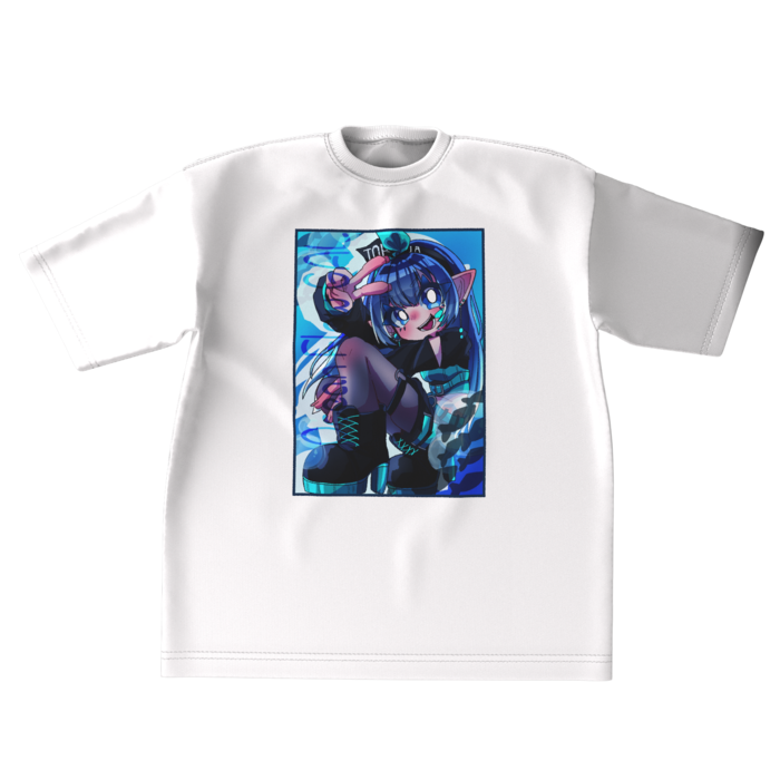 ビッグシルエットTシャツ - XL - 正面