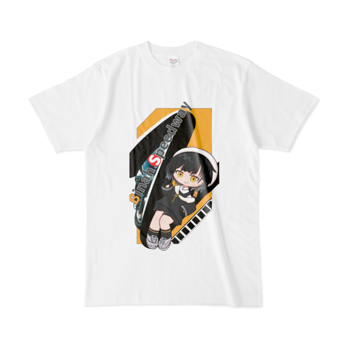 イラストTシャツ - L - 白