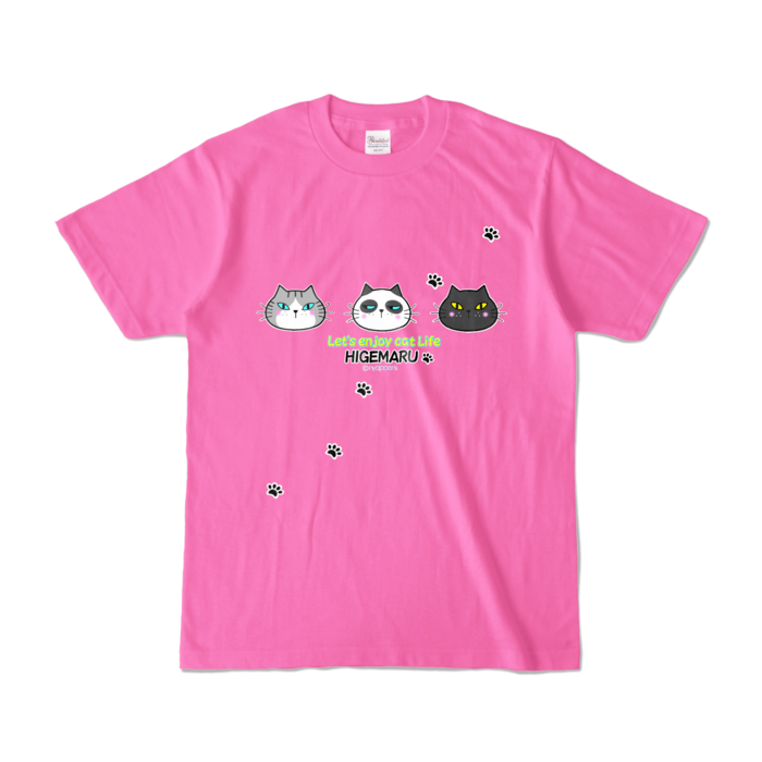 カラーTシャツ - S - ピンク (濃色)