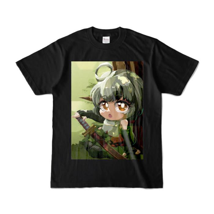 カラーTシャツ - S - ブラック (濃色)