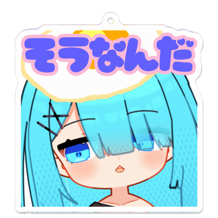 アクリルキーホルダー - 70 x 70 (mm)