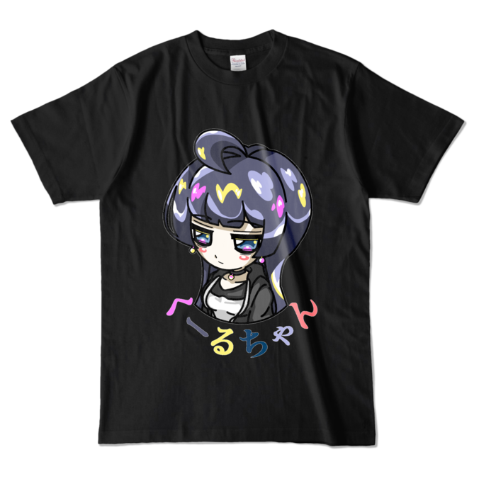 カラーTシャツ - L - ブラック (濃色)