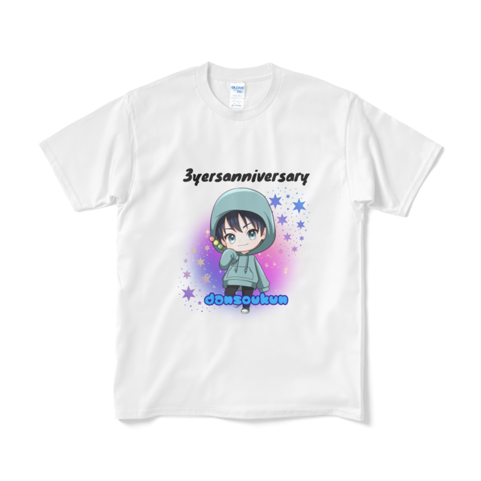 ３周年記念Tシャツ（短納期） - M - ホワイト