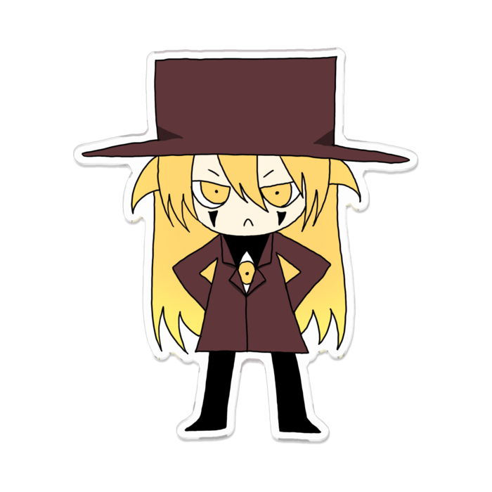 アクリルバッジ - 100 x 100 (mm)