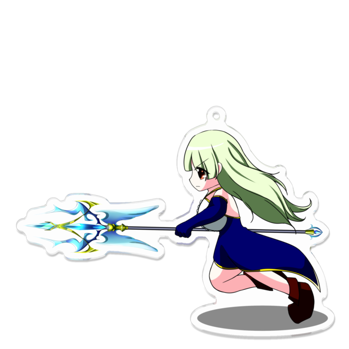 アクリルキーホルダー - 100 x 100 (mm)