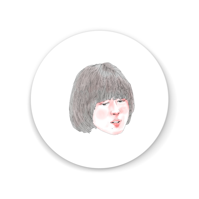 ぷりめんミラー56mmツクモさん