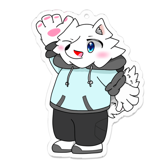 アクリルキーホルダー - 70 x 70 (mm)