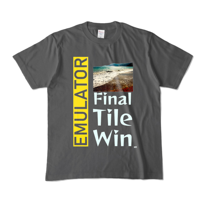 カラーTシャツ - M - チャコール (濃色)